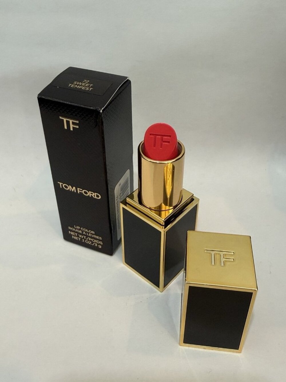 Tom Ford Lip Color 72 SWEET TEMPEST full size New W/ Box